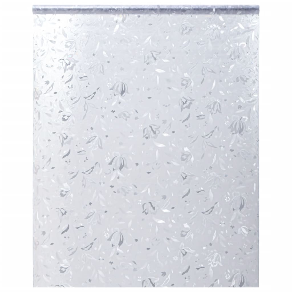 Vidaxx Fensterfolie Blumenmuster matt 60x500 cm PVC