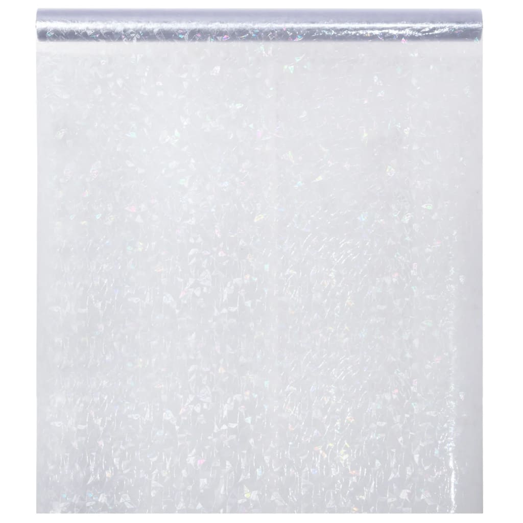 Vidaxx Fensterfolie 3D Regenbogenmuster matt 45x500 cm PVC