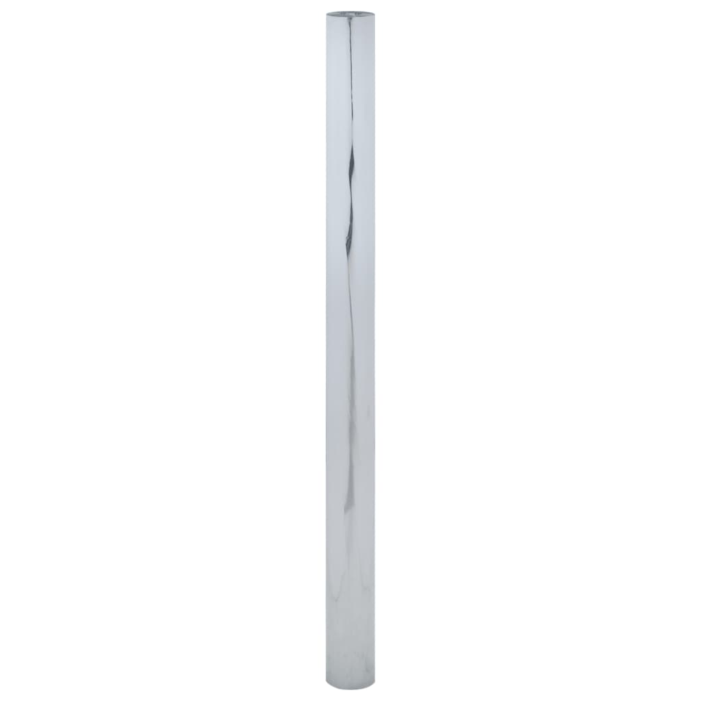 Vidaxx Solarfolie statisch reflektierend 45x1000 cm PVC silberfarben