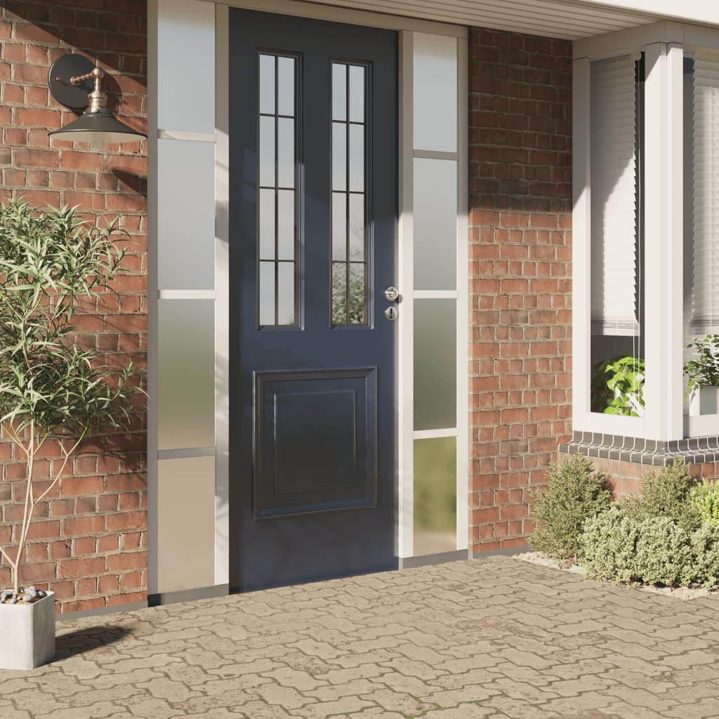Vidaxx Solarfolie statisch reflektierend 60x500 cm PVC silberfarben