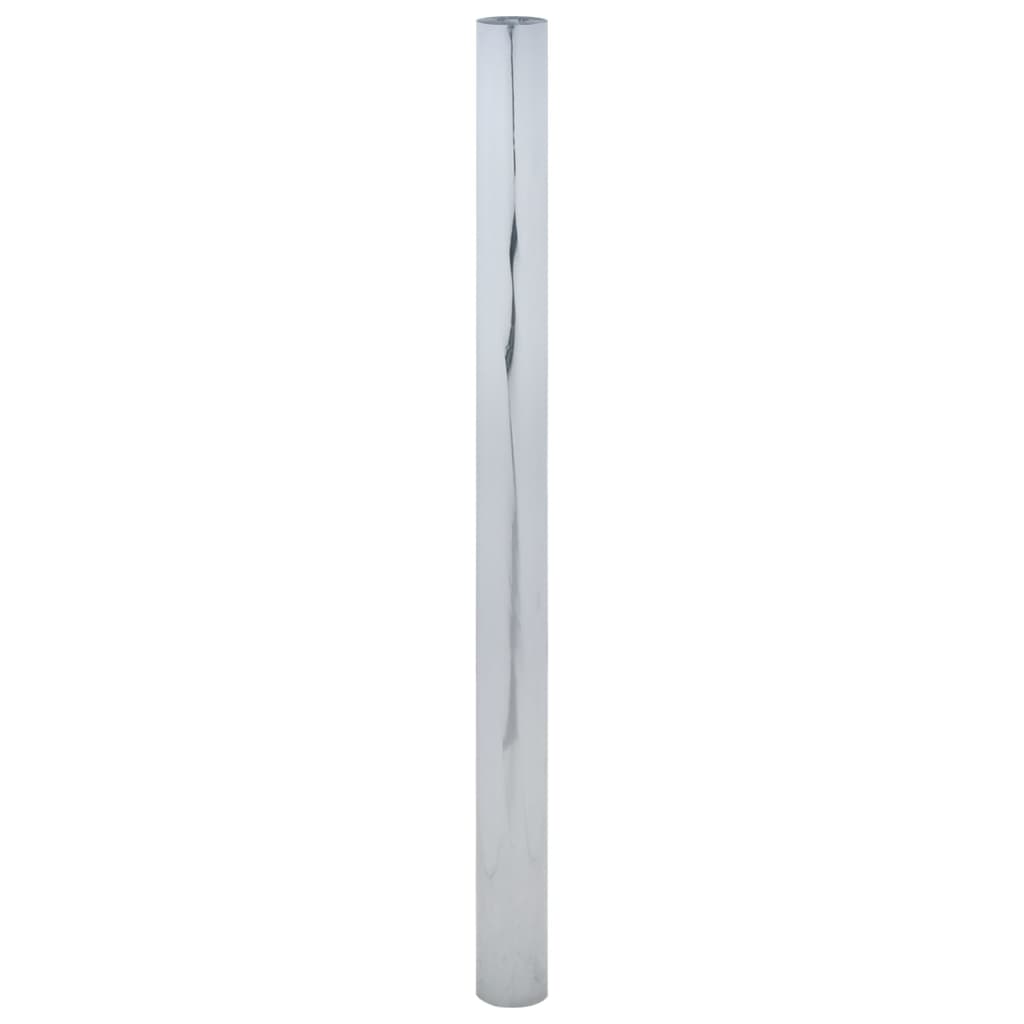 Vidaxx Solarfolie statisch reflektierend 60x2000 cm PVC silberfarben
