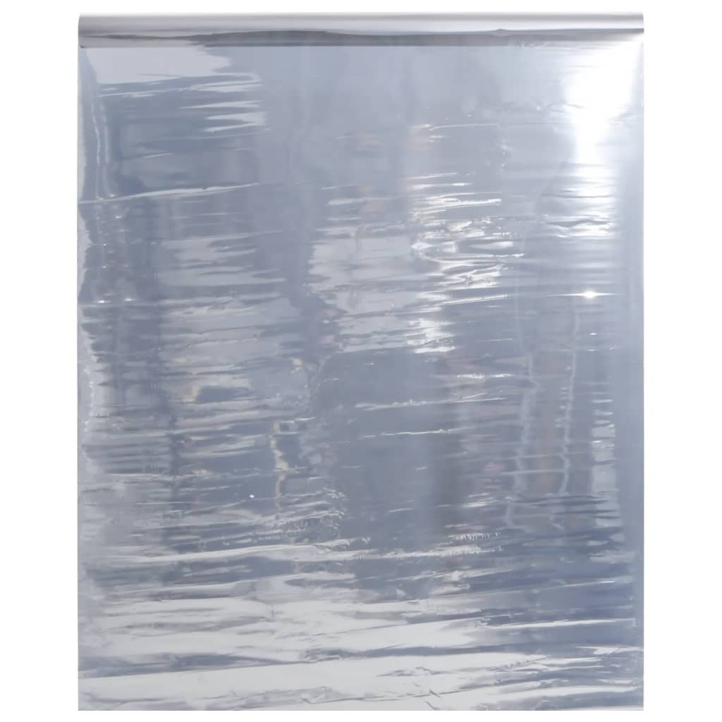 Vidaxx Solarfolie statisch reflektierend 90x2000 cm PVC silberfarben