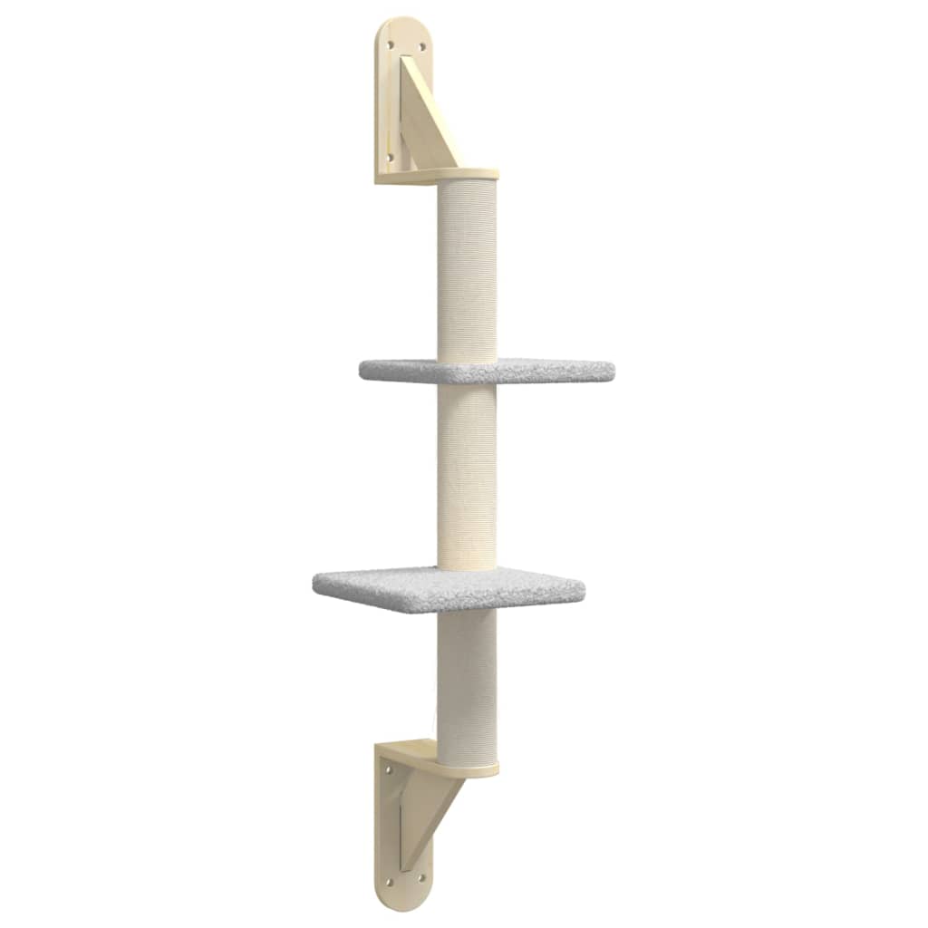 Vidaxl Cat Furniture Murd avec Stratching Post 108 cm Gris clair