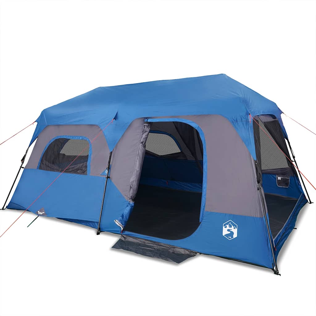 Familia Vidaxl en Blue de desconexión rápida impermeable de 9 personas