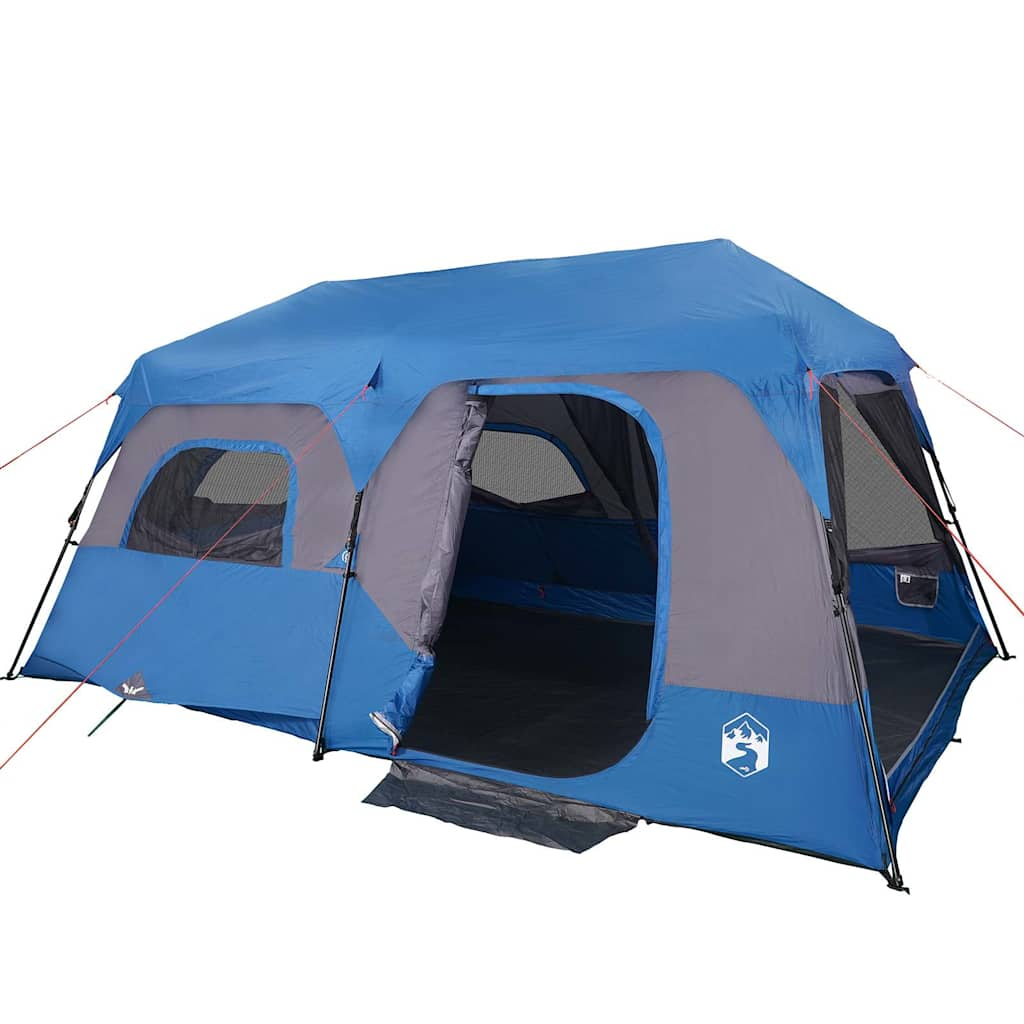 Familia Vidaxl en Blue de desconexión rápida impermeable de 9 personas