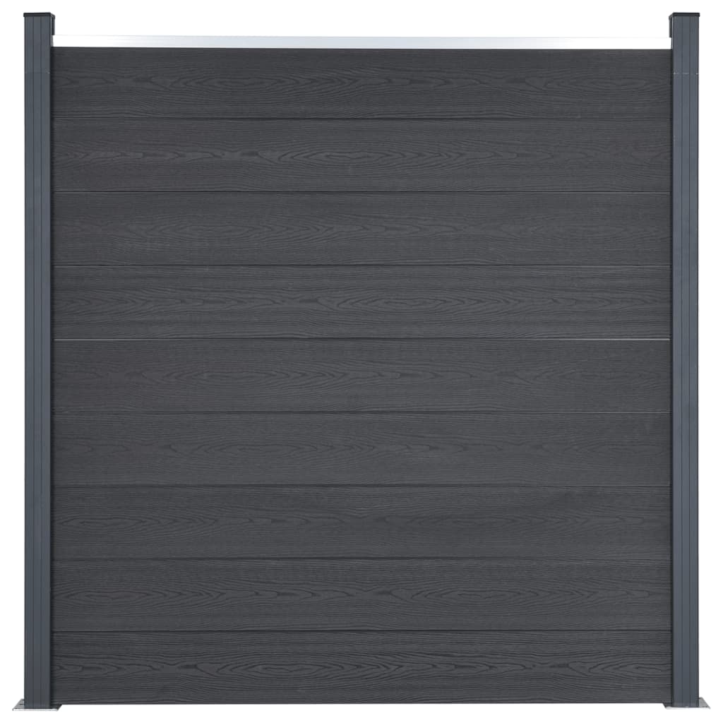 Vidaxl Panelu panelu ogrodzenia 180x186 cm HKC Gray