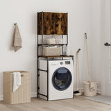 Vidaxx Waschmaschinenschrank 68x48,5x194 cm Räuchereiche