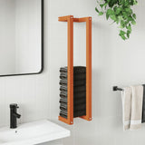 Vidaxl Towel rack 23x18x90 cm Solid pine wash brown