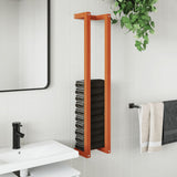 Vidaxl Towel rack 23x18x110 cm Solid pine wash brown