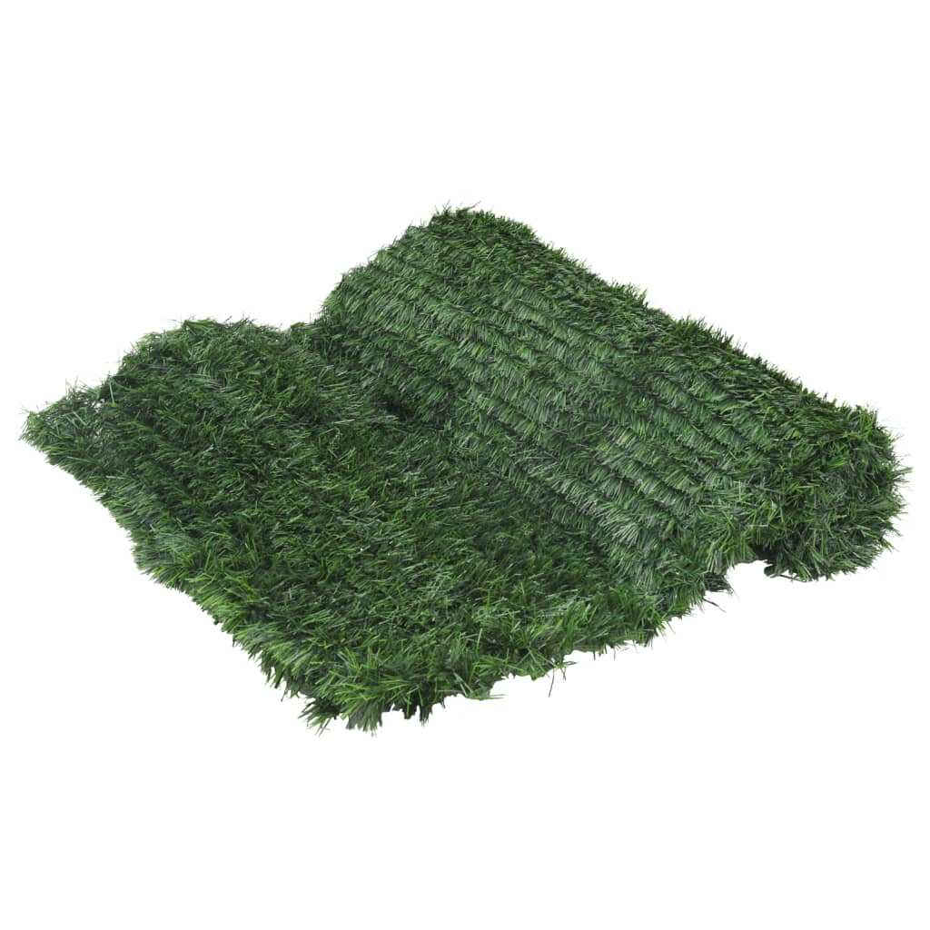 Vidaxl Garden screen Artificial grass 1x10 m green