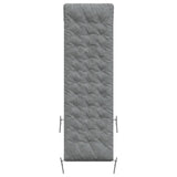 VIDAXL LOUNGER CUSHION 160X50X10 CM KUNSTSUède Grey