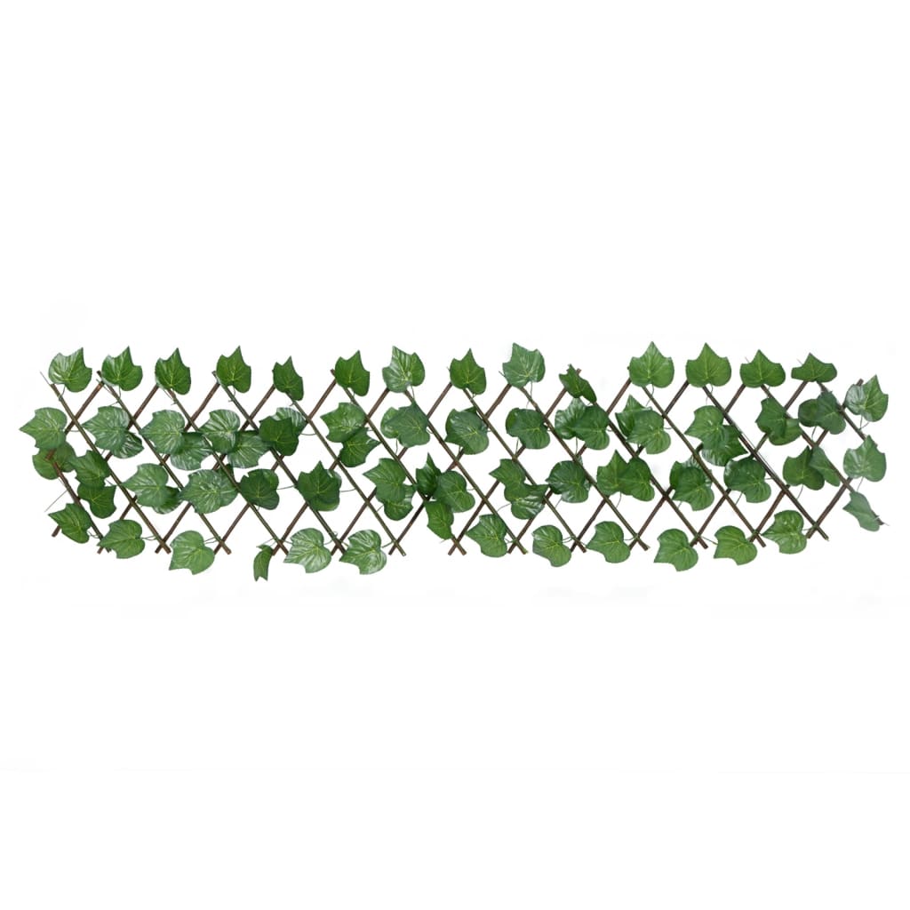 VidaXL artificial plant grape leaf on the slat extension of 180x20 cm green