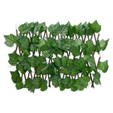 Vidaxl Plant artificiel Leaf de raisin latwerk 5 pcs extensible 180x20 cm vert