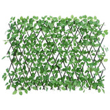 Vidaxx künstliche Efeupflanze am Spalier 5 Stück ausziehbar 180x65 cm grün