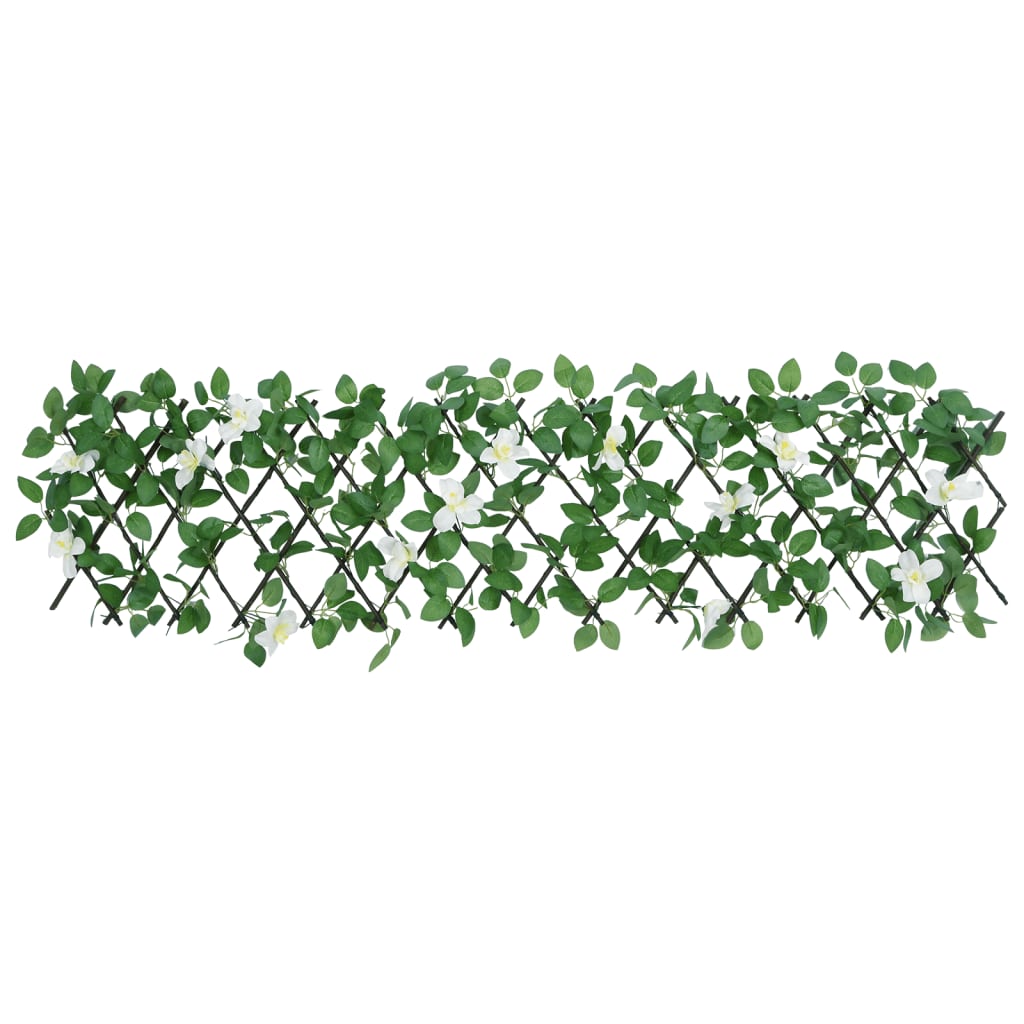 Vidaxl Ivy di pianta artificiale su latwerk extraidable 180x30 cm verde