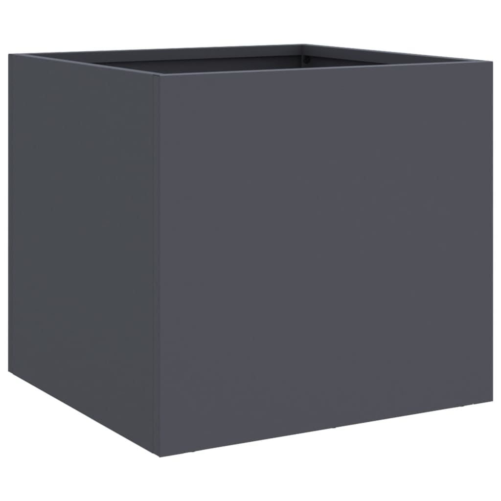 Vidaxl Planning box 32x30x29 cm steel anthracite -colored