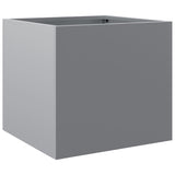 VidaXL Planter 32x30x29 cm Galvanized steel silver colored