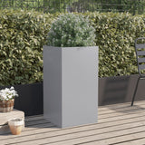 Vidaxl Planning box 42x38x75 cm galvanized steel silver colored