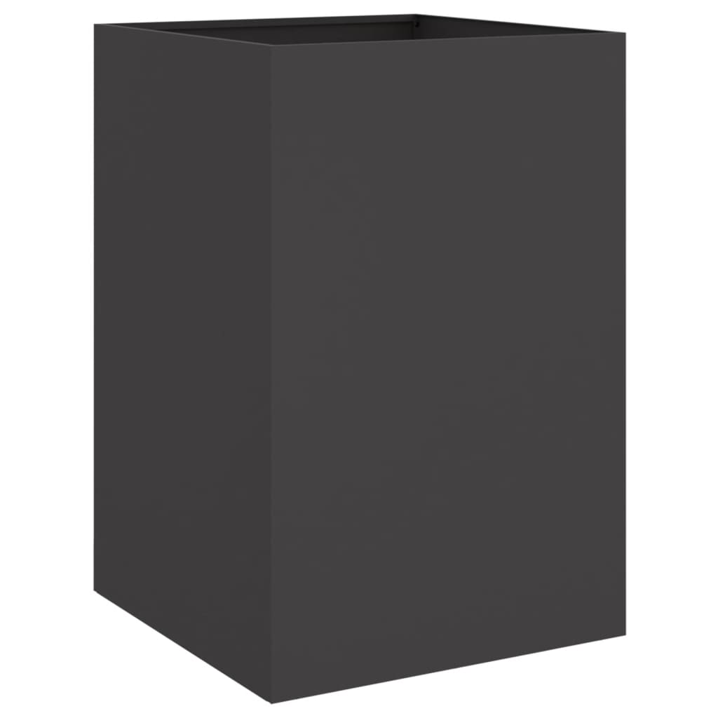 Vidaxl Planning box 52x48x75 cm steel black