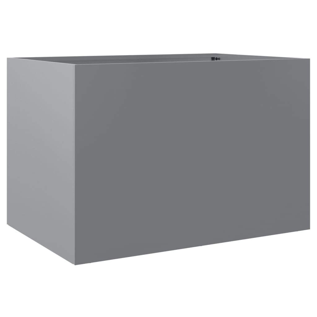 Vidaxl Planning box 62x47x46 cm galvanized steel silver colored