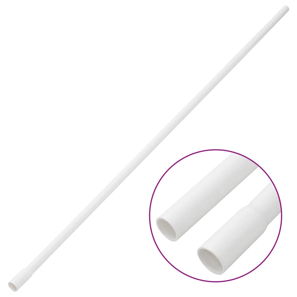 Vidaxxl Kabelkanäle ø16 mm 30 m PVC