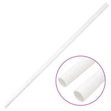 Vidaxxl Kabelkanäle mit Schellen ø25 mm 10 m PVC