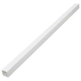 Vidaxxl Kabelkanal 60x40 mm 10 m PVC