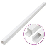 Vidaxxl Kabelkanal 50x25 mm 10 m PVC