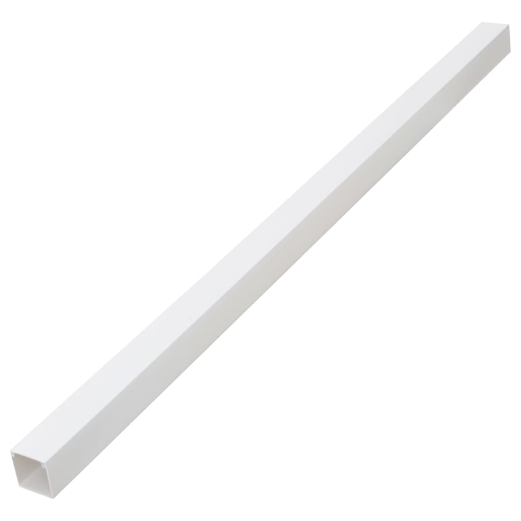 Vidaxxl Kabelkanal 60x60 mm 10 m PVC