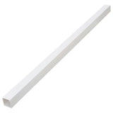 Vidaxxl Kabelkanal 60x60 mm 10 m PVC