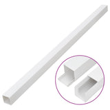 Vidaxxl Kabelkanal 33x33 mm 30 m PVC