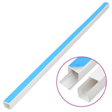 Vidaxxl Kabelkanal selbstklebend 25x25 mm 30 m PVC