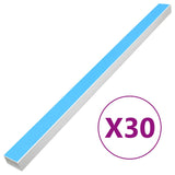 VidaXL Kabelgoot zelfklevend 100x40 mm 30 m PVC