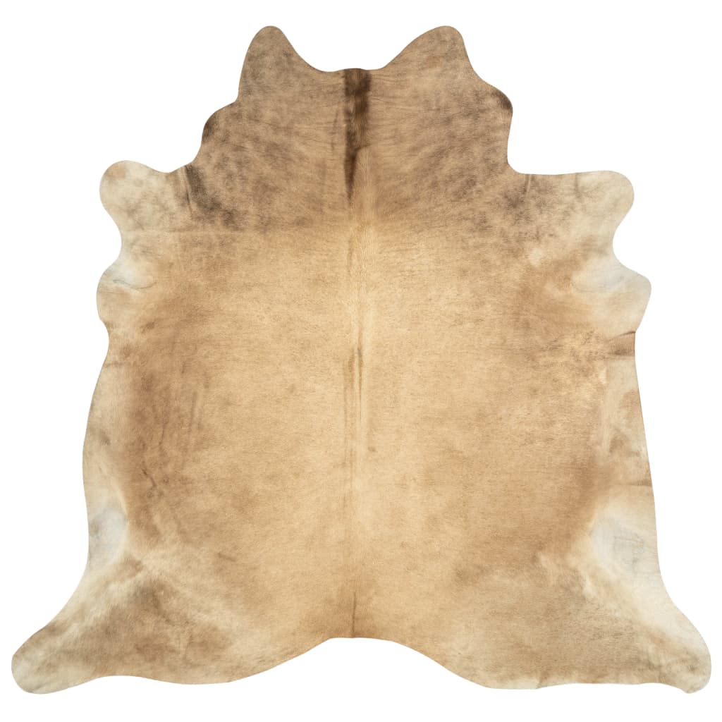 Vidaxl dywan 180x220 cm Real Cowhide Beige