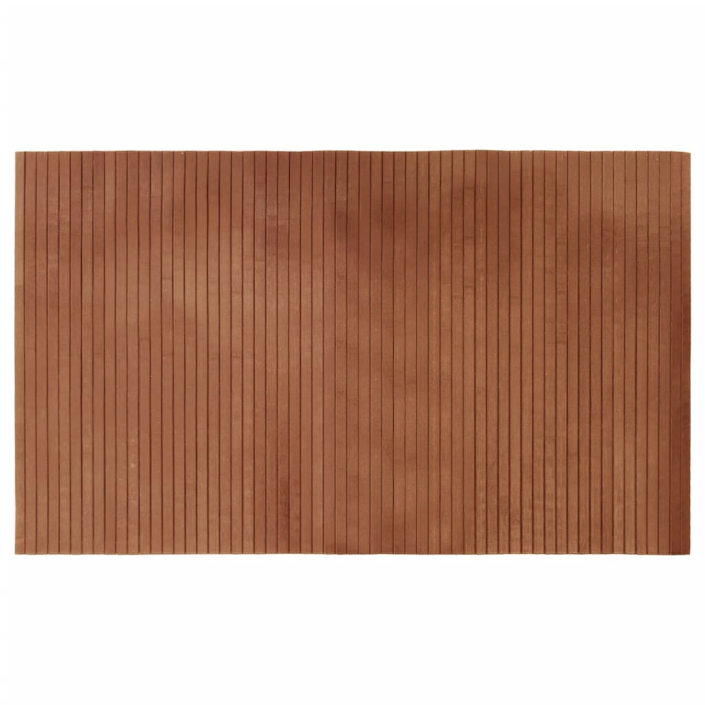 Vidaxl rug rectangular 60x100 cm bamboo brown