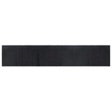 Vidaxx rechteckiger Teppich 60x300 cm Bambus schwarz