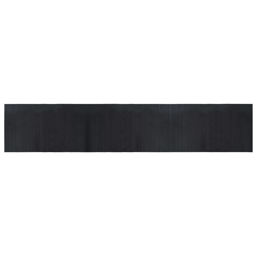 Vidaxl Rug prostokątny 60x300 cm Bamboo Black