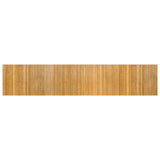 VidaXL Rechteckiger Teppich 60x300 cm Bambus natur