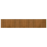 Vidaxx rechteckiger Teppich 60x300 cm Bambusbraun