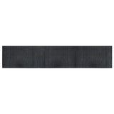 Vidaxl vloerkleed rechthoekig 60x300 cm bamboe grijs