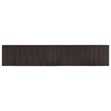 Vidaxl rug rectangular 60x300 cm bamboo dark brown