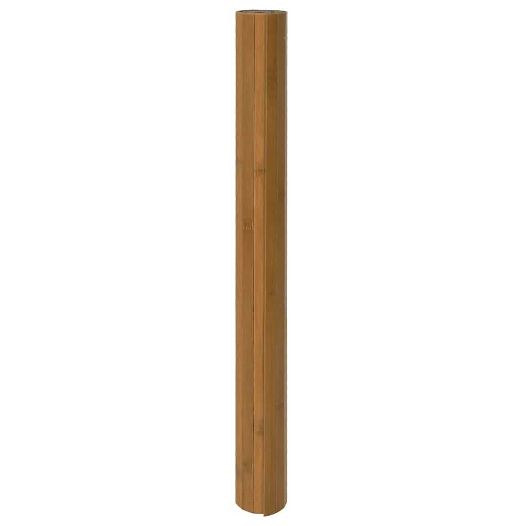 Vidaxx rechteckiger Teppich 60x400 cm Bambusbraun