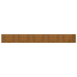 Vidaxx rechteckiger Teppich 60x500 cm Bambusbraun