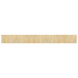 Vidaxx Teppich rechteckig 60x500 cm Bambus hell natur