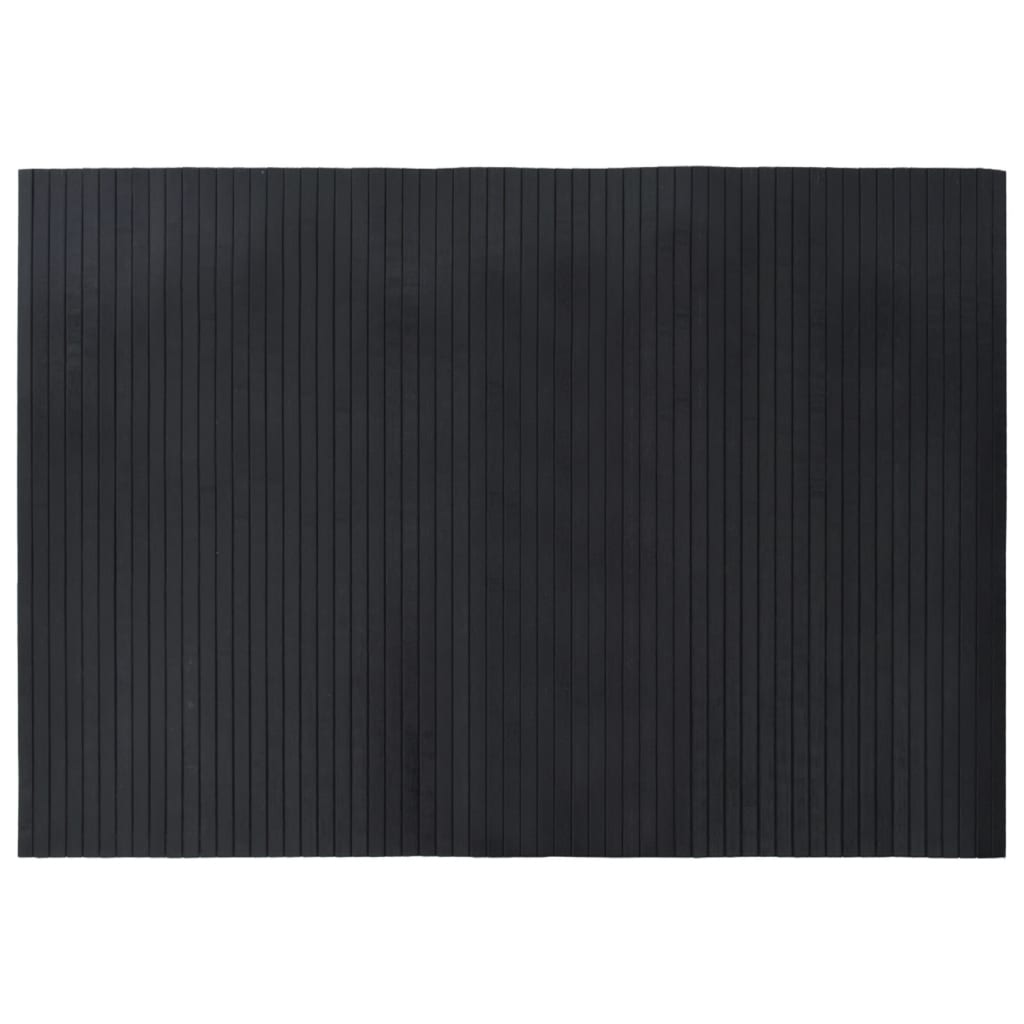 VidaXL rectangular 70x100 cm bamboo black