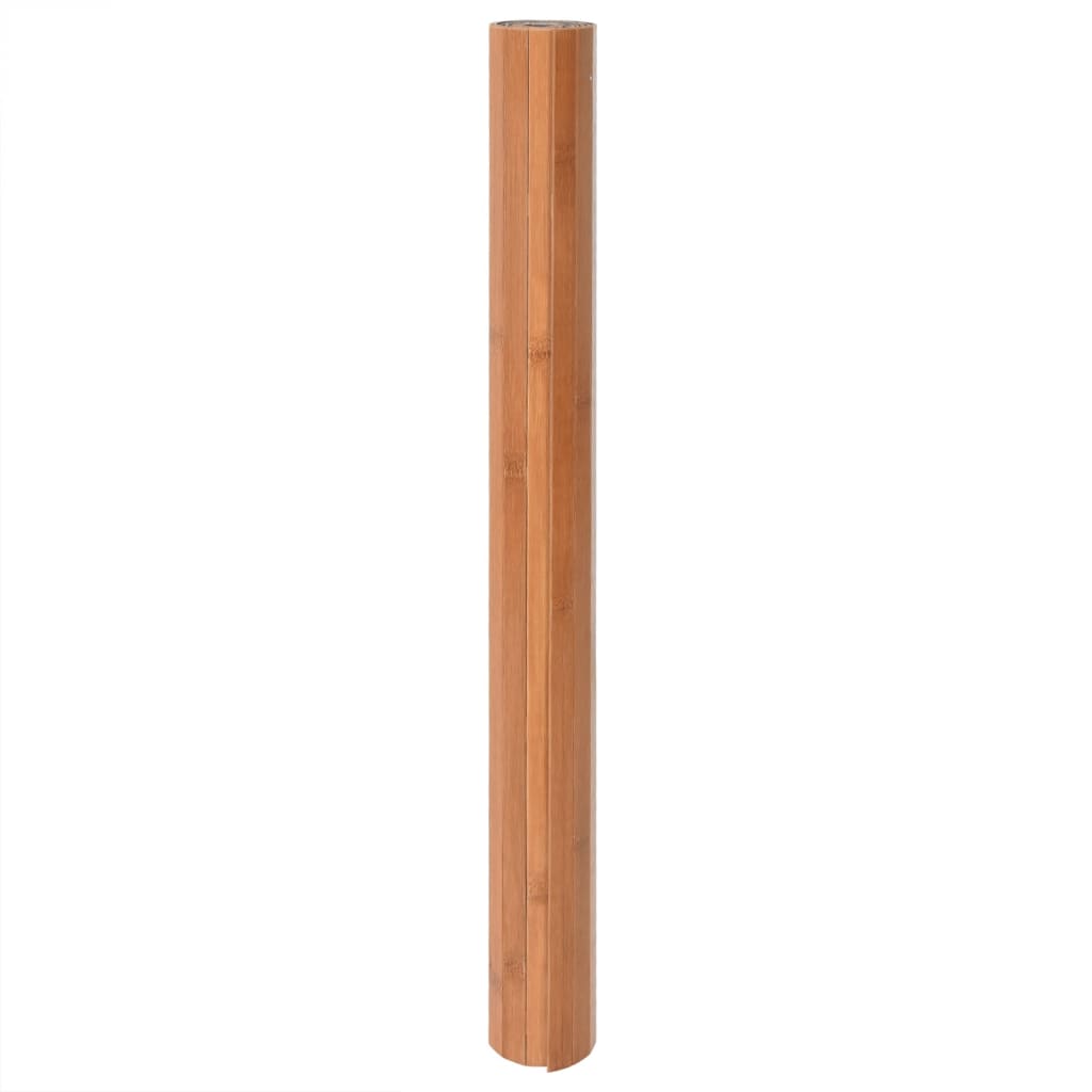 Vidaxl rettangolare 70x100 cm Bamboo naturale