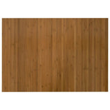 Vidaxx rechteckiger Teppich 70x100 cm Bambusbraun