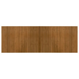 Vidaxx rechteckiger Teppich 70x200 cm Bambusbraun