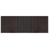 Vidaxl Rug Rectangular 70x200 cm Bamboo Dark Brown