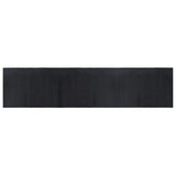 Vidaxx rechteckiger Teppich 70x300 cm Bambus schwarz